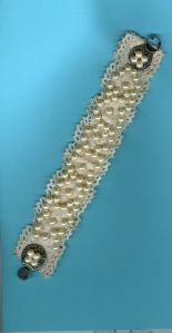 pearl wristlet